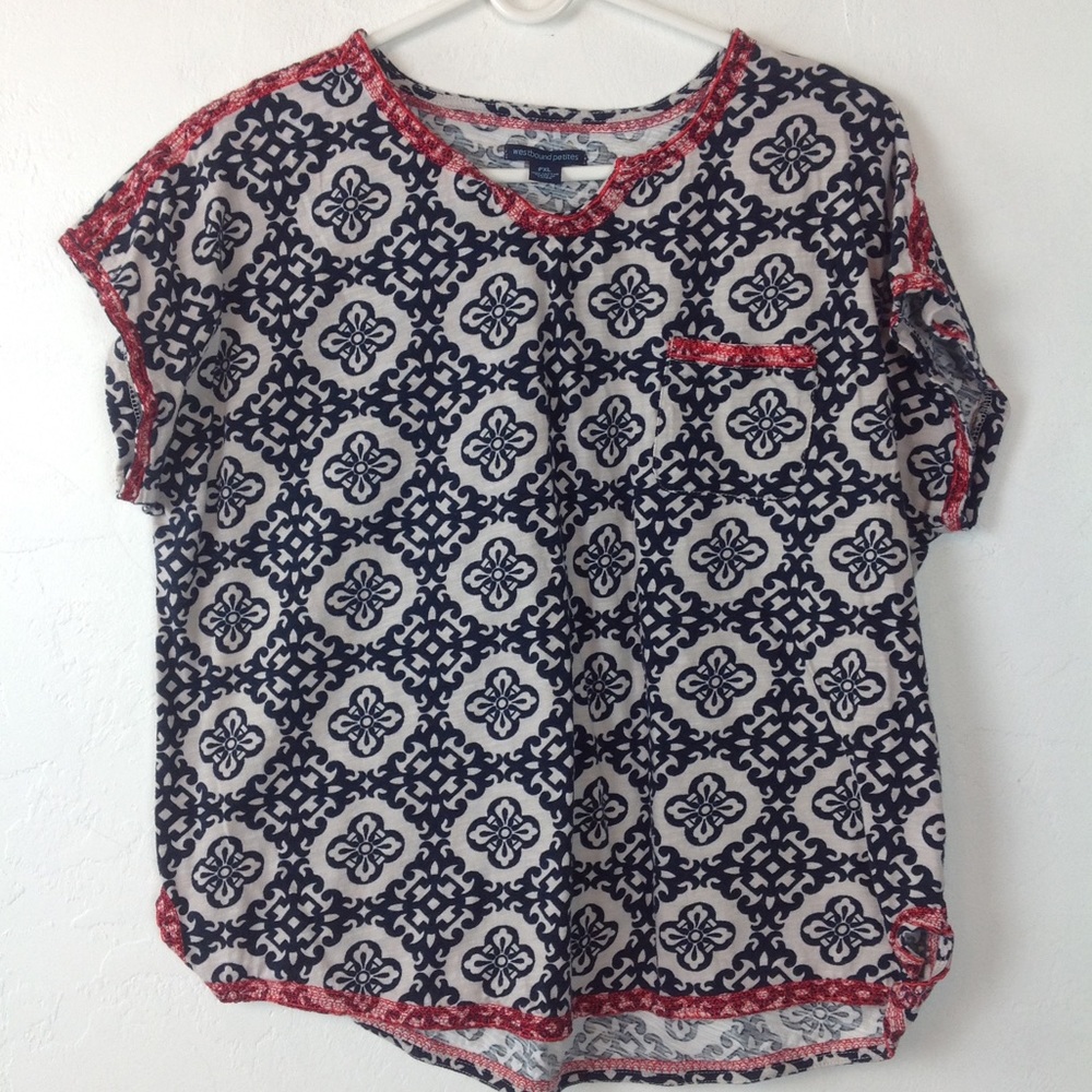 Westbound Petites top